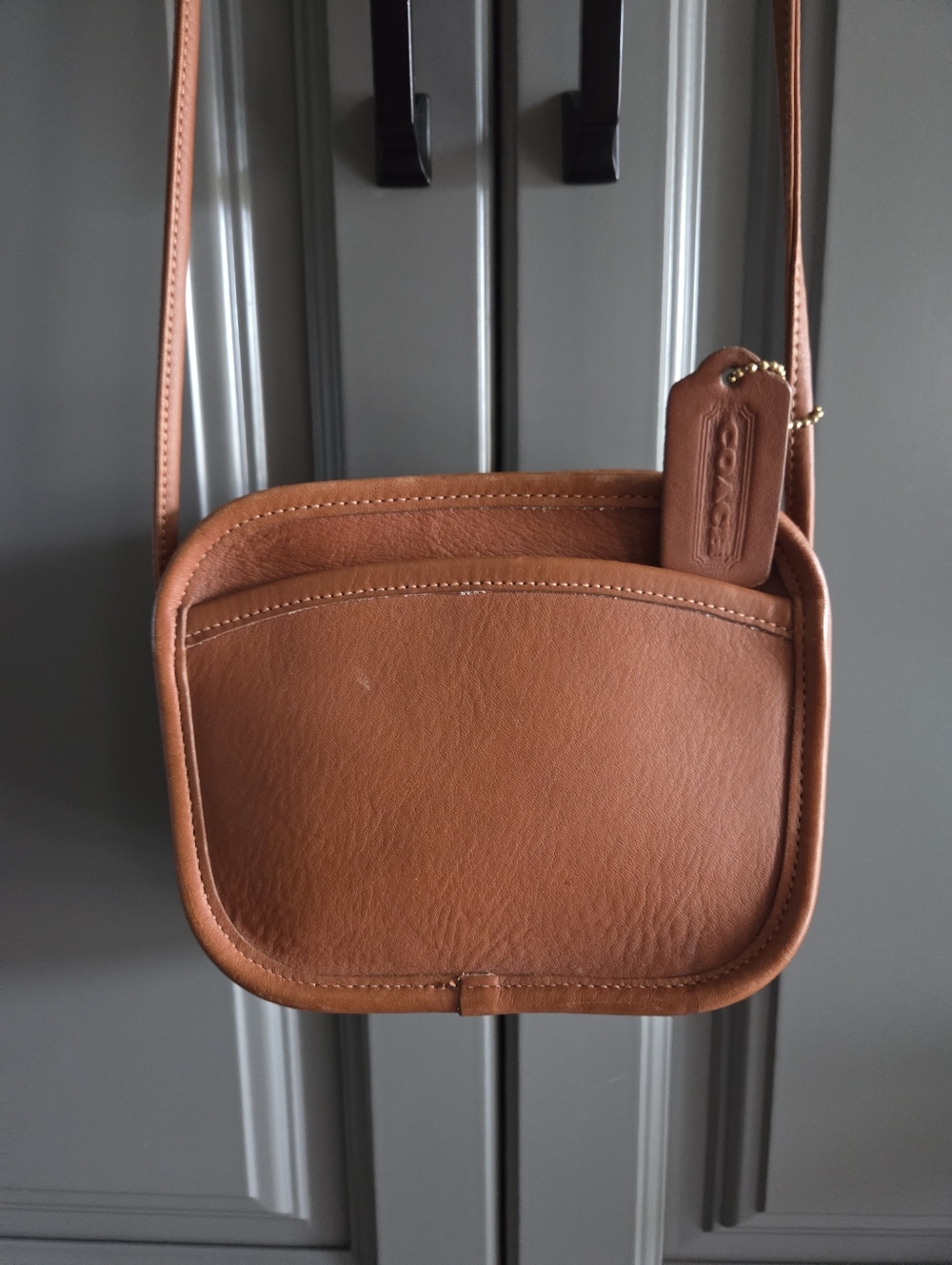 Coach VintageMiniLeather AbbieZipperCrossbody C4D9935USA - Picture 9 of 9